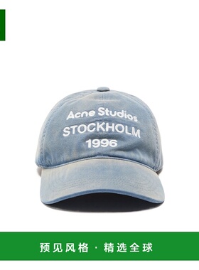 香港直邮Acne Studios C40434 徽标鸭舌帽帽子