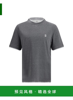 香港直邮BRUNELLO CUCINELLI 男士T恤 M0B137451GCI900 SS2026