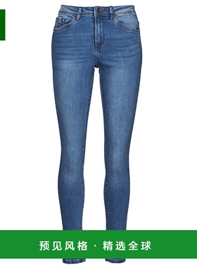 欧洲直邮Vero Moda 女士 VMTANYA 牛仔裤 蓝色紧身裤