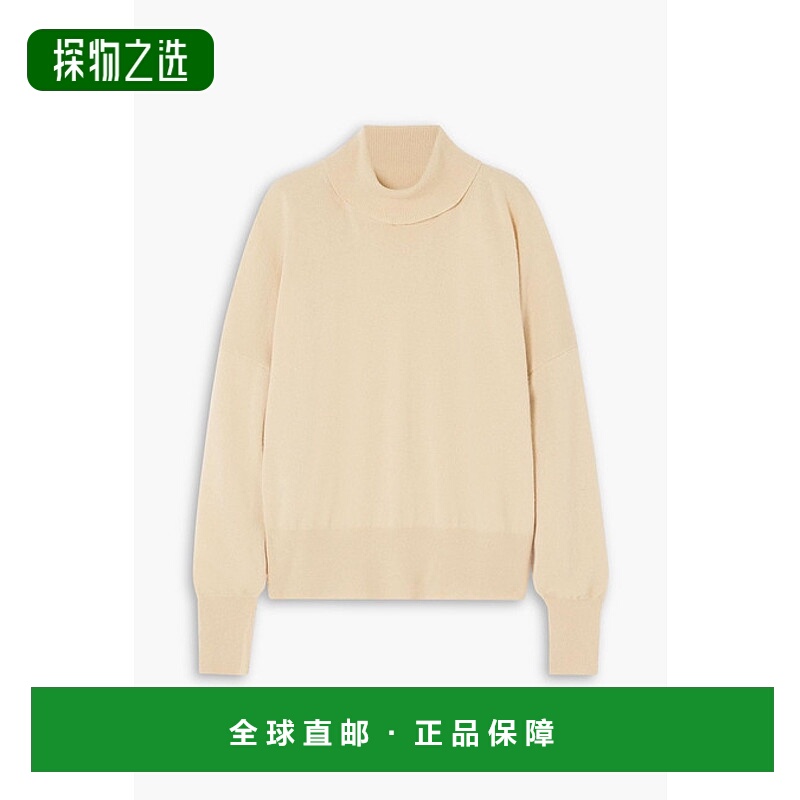香港直邮TOTÊME 女士 羊绒高领毛衣 241WRT1067YA0016144CASHEW