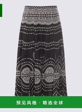 1h可退 香港直邮Charo Ruiz Ibiza 女士 CharoRuiz 黑色半身裙 25