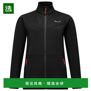 香港直邮SALEWA 女士户外风衣 1056129BLACKOUT