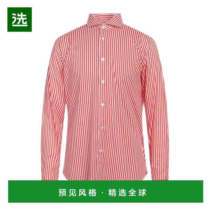 1h可退 【美国直邮】FedeliFEDELI|条纹衬衫,男装,衬衫,淘宝优惠券,粉丝福利购,淘宝优惠卷