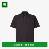 提花 1h可退 Polo 黑色珠地布 欧洲直邮FENDI 2025新品