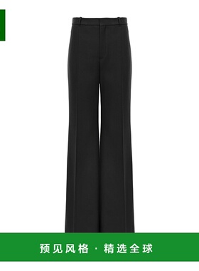 香港直邮Chloe 喇叭羊毛休闲裤 喇叭裤直筒裤西装裤CH25SPA06299
