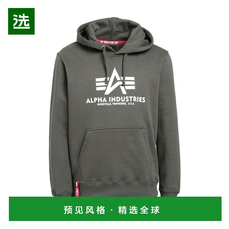 【美国直邮】alpha industries/阿尔法工业 男士 帽衫运动夹克衫图片