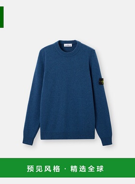 欧洲直邮STONE ISLAND (2025新品) 5100072 LAMBSWOOL针织毛衣