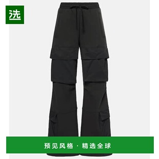 1h可退 香港直邮Entire Studios 女士 棉质工装运动裤 black黑色