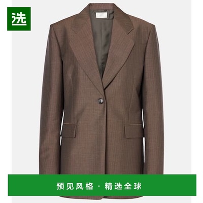 1h可退 香港直邮The Row 女士 Vermont 马海毛羊毛西装外套