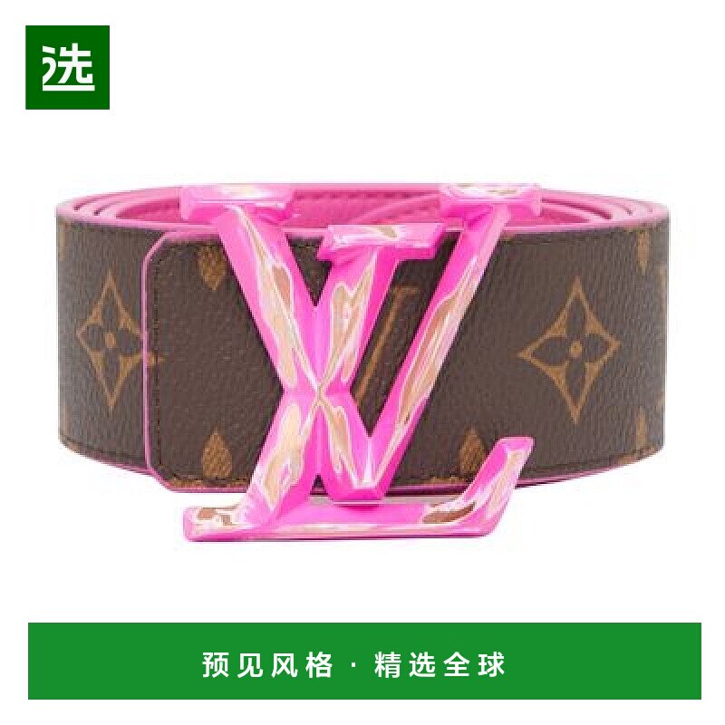 1h可退 欧洲直邮LV/路易威登 Pyramid40mm双面腰带新款皮带