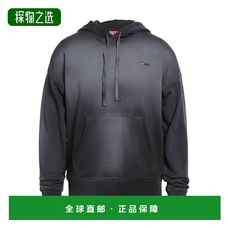 香港直邮Diesel 迪赛 男士 连帽卫衣 blue蓝色 舒适时尚