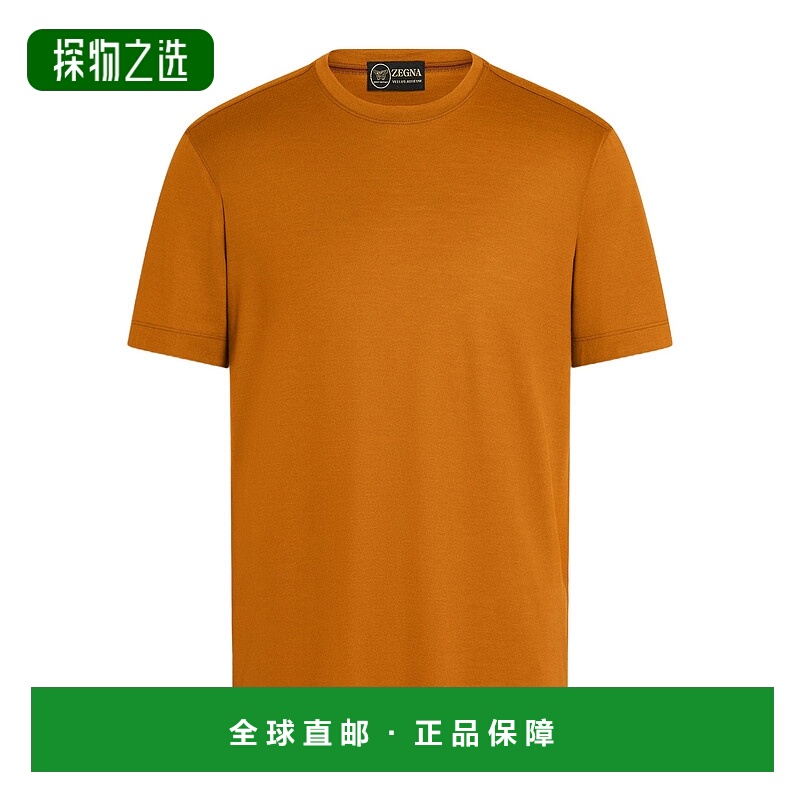 香港直邮Zegna Vellus Aureum T 恤 UFV97A9FV7VL8