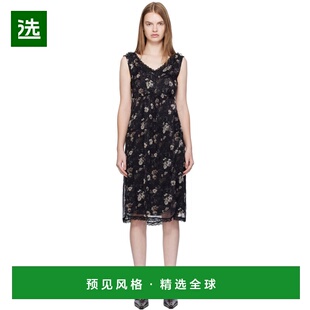 1h可退 香港直邮R13 女士 黑色 Sleeveless V-Neck 连衣裙 R13WR4