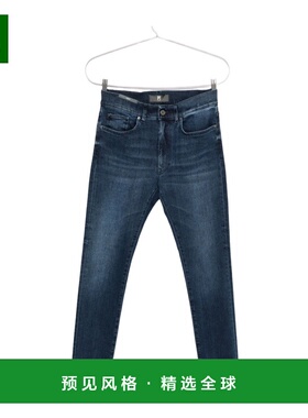 香港直邮PT01 男士牛仔裤 CA5020KPN5Z0MI12 AW2025 蓝色 徽标牛