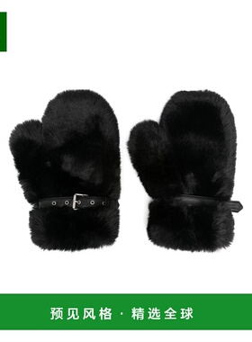 1h可退 香港直邮Acne Studios 艾克妮 女士 毛绒扣手套 C80207