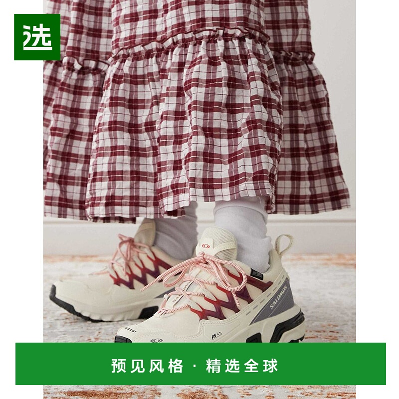 1h可退 香港直邮salomon 萨洛蒙 女士 ACS + CSWP 米白红色训练鞋