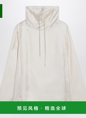 1h可退 香港直邮LOULOU STUDIO 女士 CYNA 米白色真丝衫 CYNASIIV