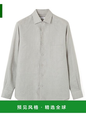 香港直邮Loro Piana André 衬衫 FAF2545长袖亚麻