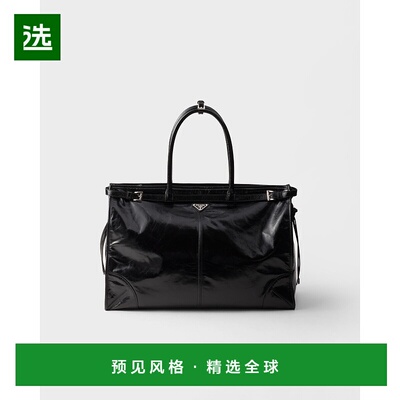 欧洲直邮PRADA (2025新品) PRADA Bonnie 手提包托特包斜挎包皮革