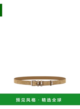 香港直邮VALENTINO 男士腰带 YT0SV3TVQRDX SS2026 绿色 铆钉扣腰