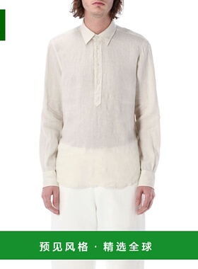 香港直邮ASPESI 男士衬衫 CE66C19585044 SS2023 白色 Linen shir