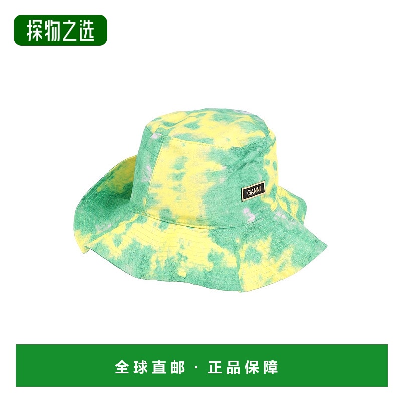 香港直邮GANNI 甘尼 女士 帽子 green绿色 舒适时尚