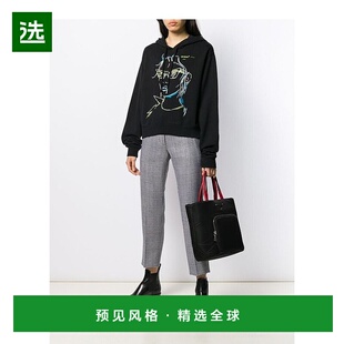 OWBB016E19003062长袖 logo人物印花连帽卫衣 White 香港直邮Off