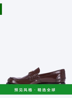 1h可退 香港直邮Prada 普拉达 男士 绒毛皮质乐福鞋 2DB223055F0N