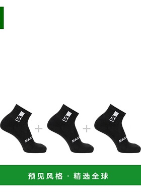 欧洲直邮SALOMON 男士袜子LC2086600BLACKBLACKBLACK萨洛蒙运动袜