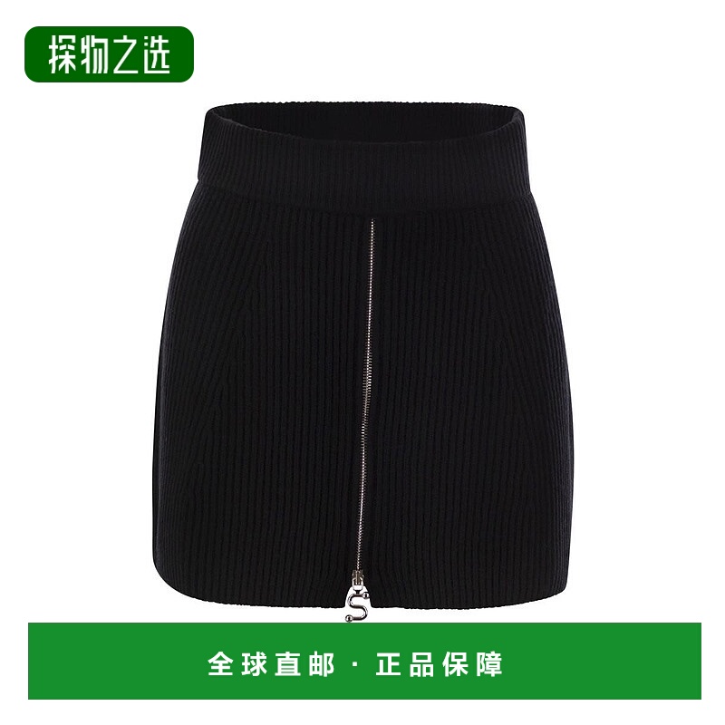 香港直邮Sportmax 斯宝麦斯 女士 REFOLO 羊毛羊绒半身裙 2522306