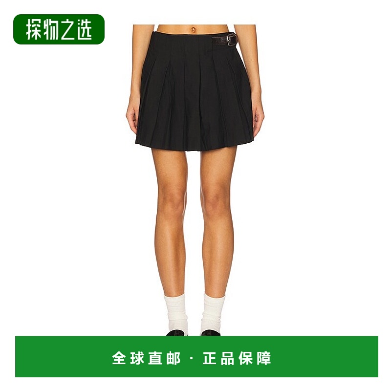 香港直邮SEA 海洋 女士 Adeline 束带迷你半身裙 AW25001羊毛