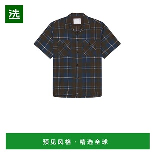 1h可退 香港直邮Sacai 男士 格子衬衫 2503828M610 舒适时尚