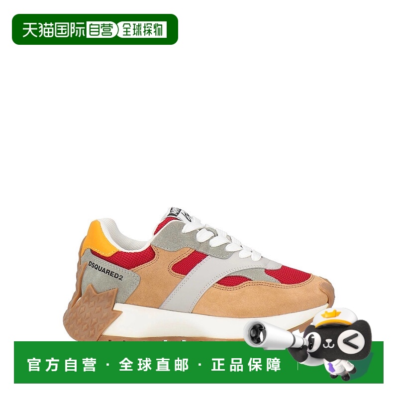 1h可退 香港直邮Dsquared2 二次方 女士 运动鞋 red红色 舒适时尚