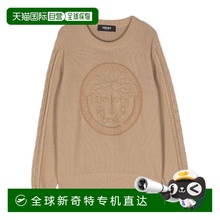 香港直邮Versace 圆领长袖针织衫 10137801A09578