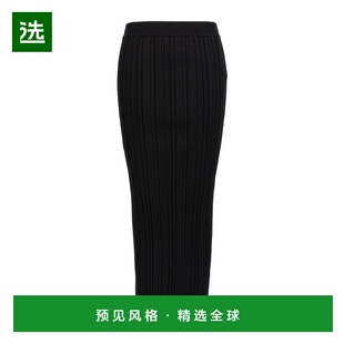 香港直邮Balmain DF0LD019KH70半身裙 褶皱中长裙