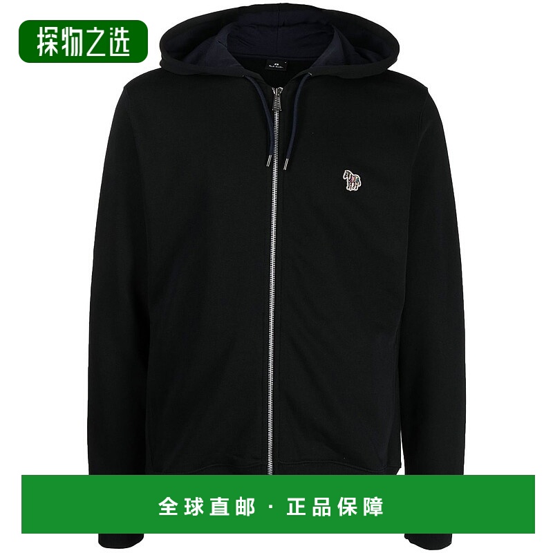 香港直邮Paul Smith 男士 By 黑色毛线衫 M2R360RKZEBRA79