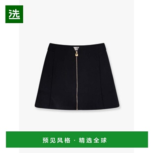 1h可退 香港直邮Elisabetta Franchi 女士 Daily 拉链迷你半身裙