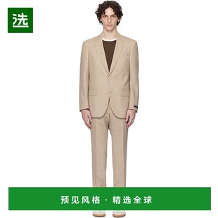 男士 波士 米色 BECKHAM 5054 1h可退 联名西服套装 香港直邮BOSS