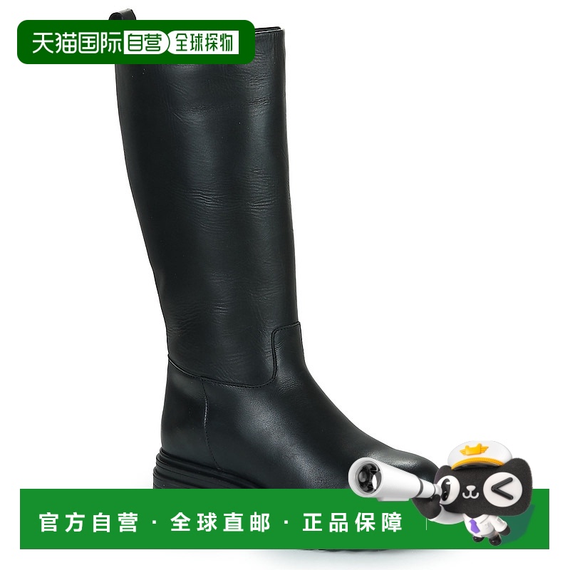 欧洲直邮Ikks  BOTTES CHUNKY 女士鞋子长筒靴 BV80255-02-NOIR