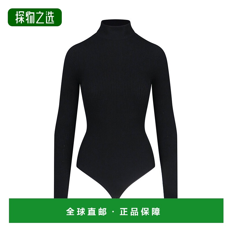 香港直邮alaia 女士 罗纹针织连体衣 AA9B0330K017A