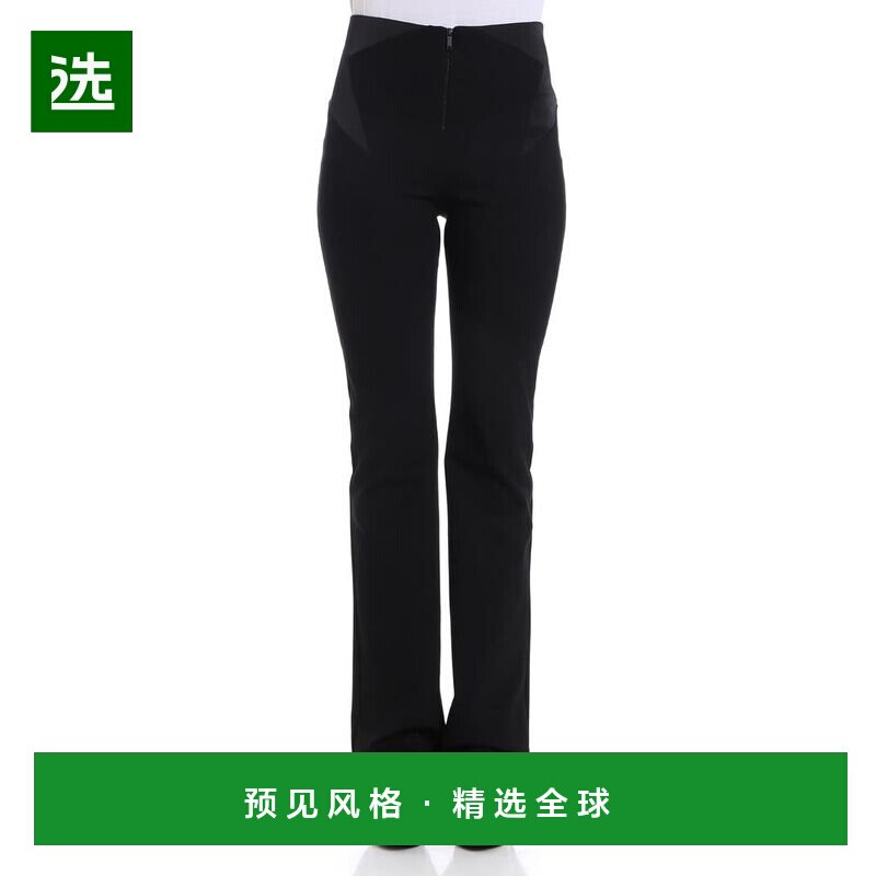 香港直邮KARL LAGERFELD 女士休闲裤 81KW1005999 SS2018 黑色