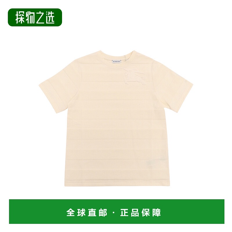 1h可退 欧洲直邮BURBERRY 男童T恤8094580A3357CREAM