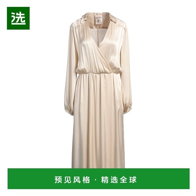 1h可退 香港直邮Semicouture 女士 中长连衣裙 beige米色 舒适时