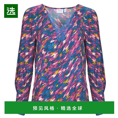 欧洲直邮Vila  VIANIA 女装短款连衣裙 14084053-SHADED-SPRUCE