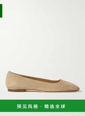 1h可退 香港直邮aeyde 女士 Ida 绒面革芭蕾舞鞋 A11FLRKLS8MFL01