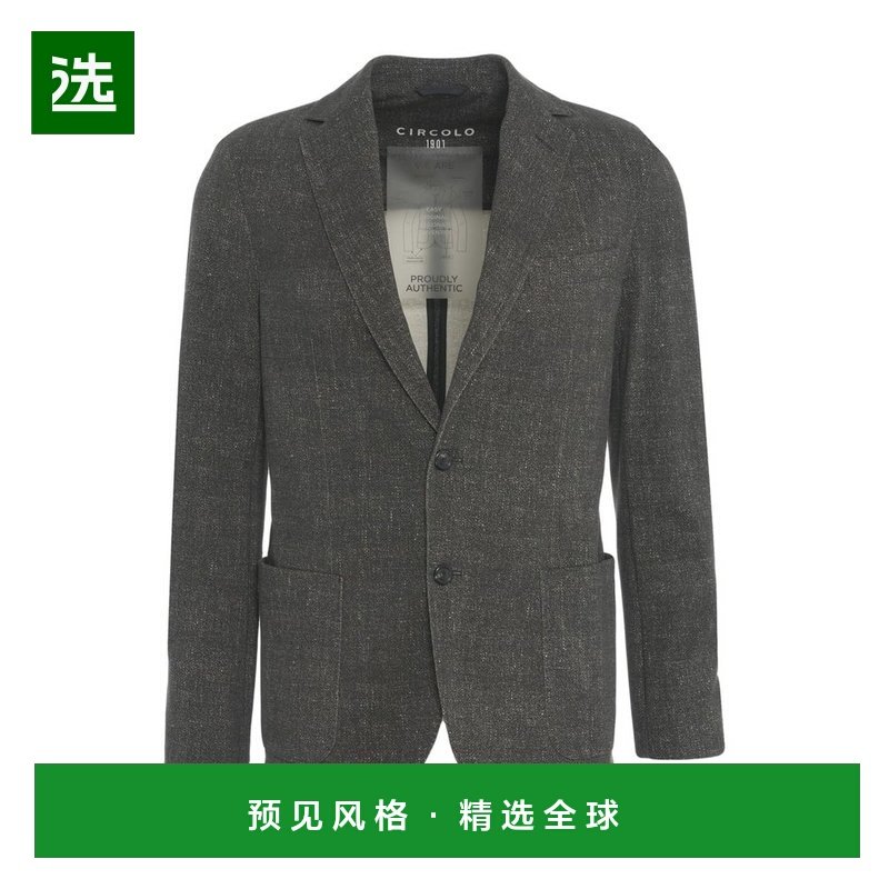 1h可退 香港直邮Circolo 1901 男士 單排扣西裝外套 CN4776,男装,夹克,淘宝优惠券,粉丝福利购,淘宝优惠卷