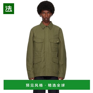 1h可退 【美国直邮】PS by Paul Smith 卡其色四口袋夹克 男装夹