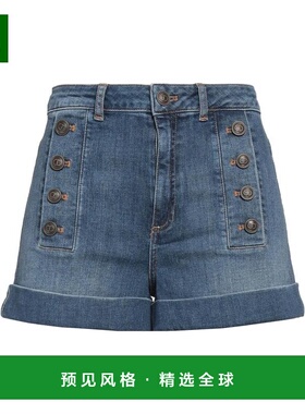 1h可退 【美国直邮】twinset 女士 休闲裤牛仔短裤运动休闲百搭舒