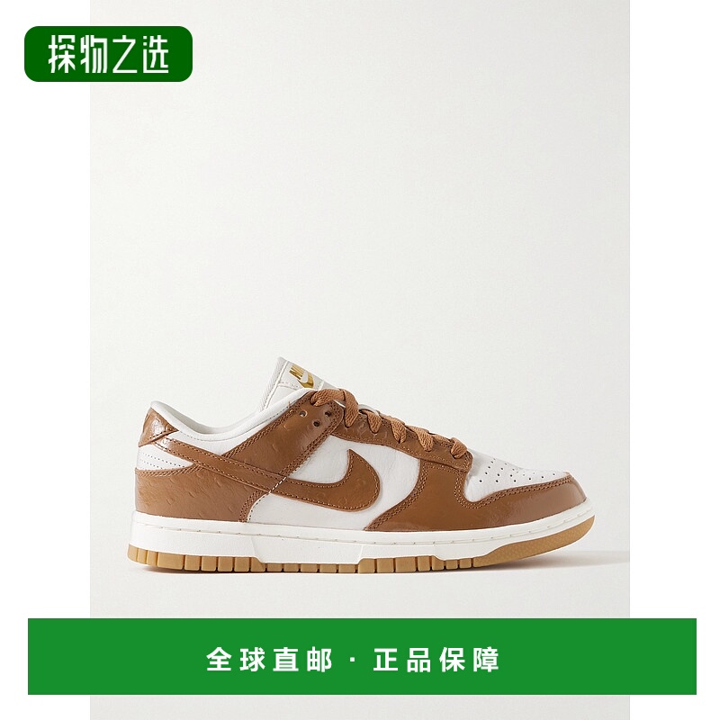 香港直邮Nike 耐克 女士 Dunk LX NBHD 低帮光滑织纹皮革运动鞋 F