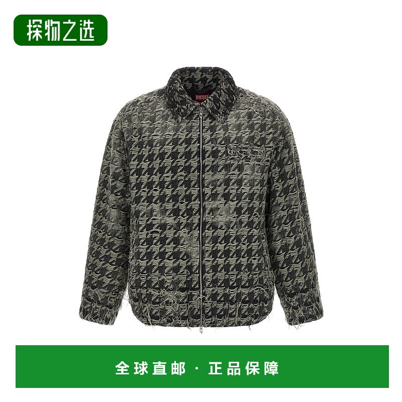 1h可退 香港直邮Diesel 迪赛 男士 'D-Elmo-Fsh' 夹克 A213510CEB